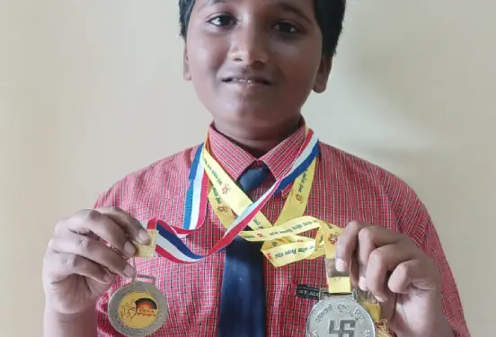 Archery Gold and Silver Medal (Taluka Level)