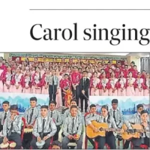 Inter-school Carol Singing  Competition