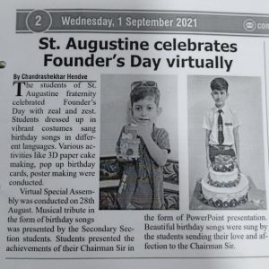 Virtual Founder’s Day Celebration