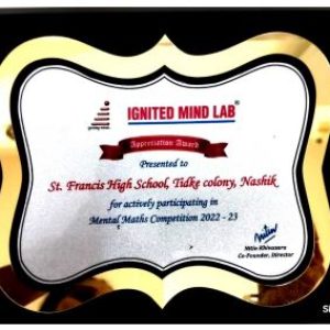 Ignited Mind Mental Maths Competition 2022-23