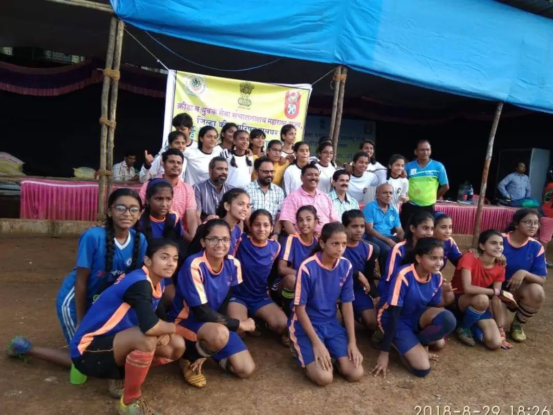 Winners of Interschool Football Tournament and District level football match