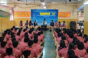 Interactive session is being conducted by inviting parents as resource persons