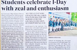 CELEBRATION OF INDEPENEDENCE DAY