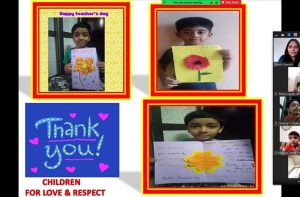 Online Teachers’ Day Celebration in St. Lawrence High School