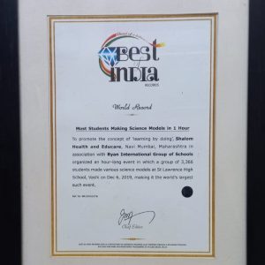 Best of India Record by Shalom Health and Educare