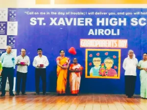 St.Xavier’S  Airoli Celebrated  Grand Parents Day To Show Their Love And Respect To All The Grand Parents