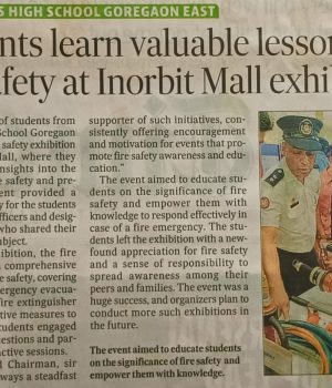 Fire Safety at Inorbit Mall Exhibition