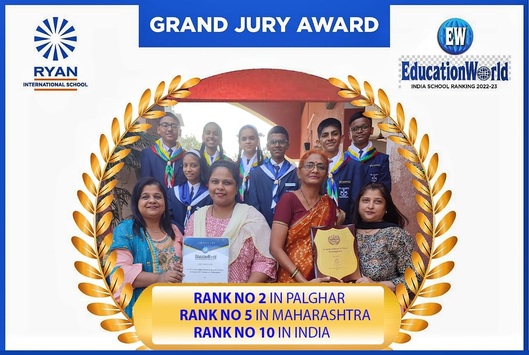 Education World- Grand Jury 1st Palghar, 5th Maha, 10th India- Aloysius Nallasopara